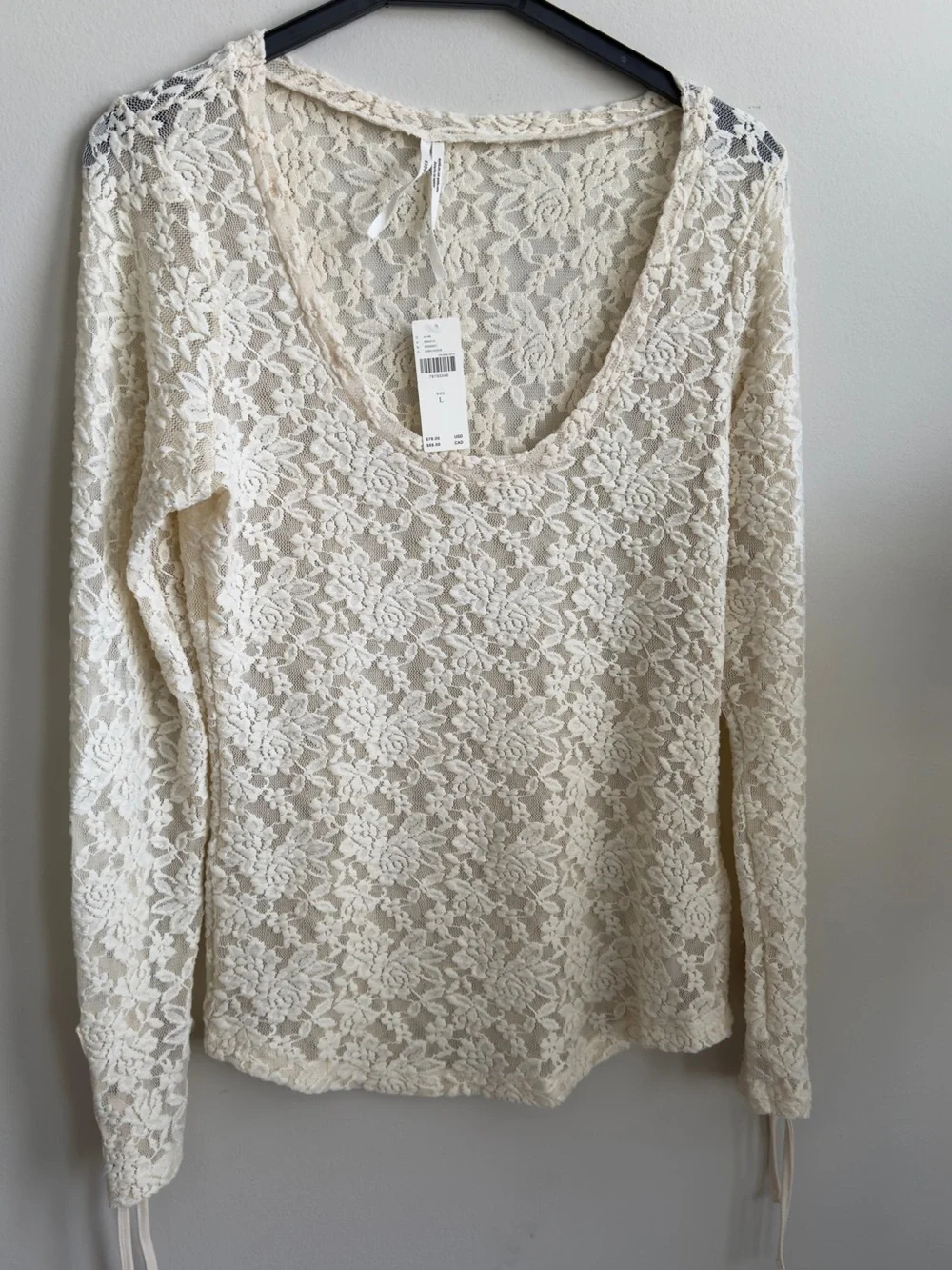 Anthropologie Lace top NWT